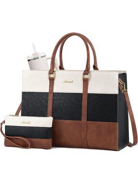 Stylish 15.6 Inch Laptop Bag for Women | Chic Work Tote & Travel Purse